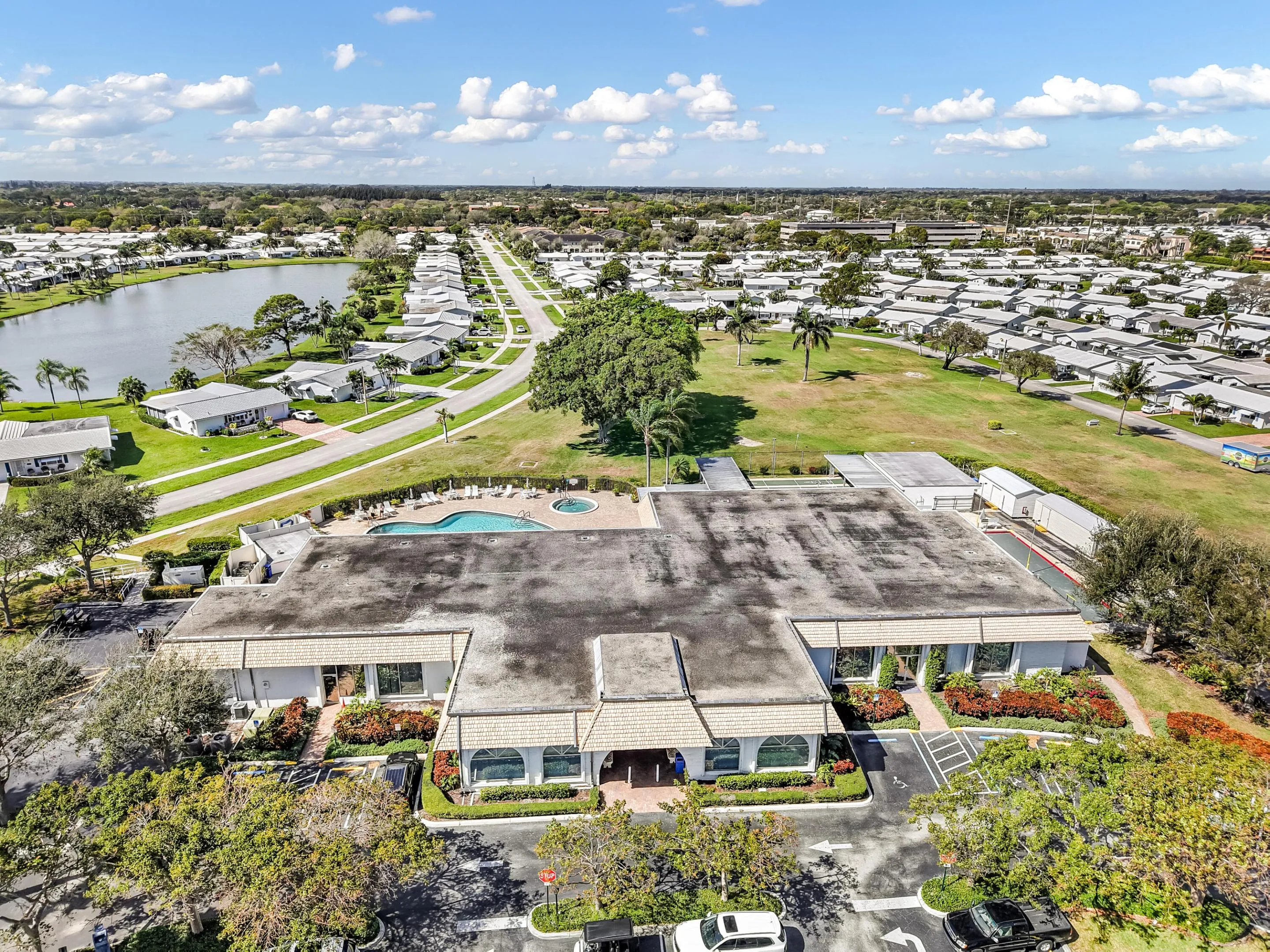 club house aerial