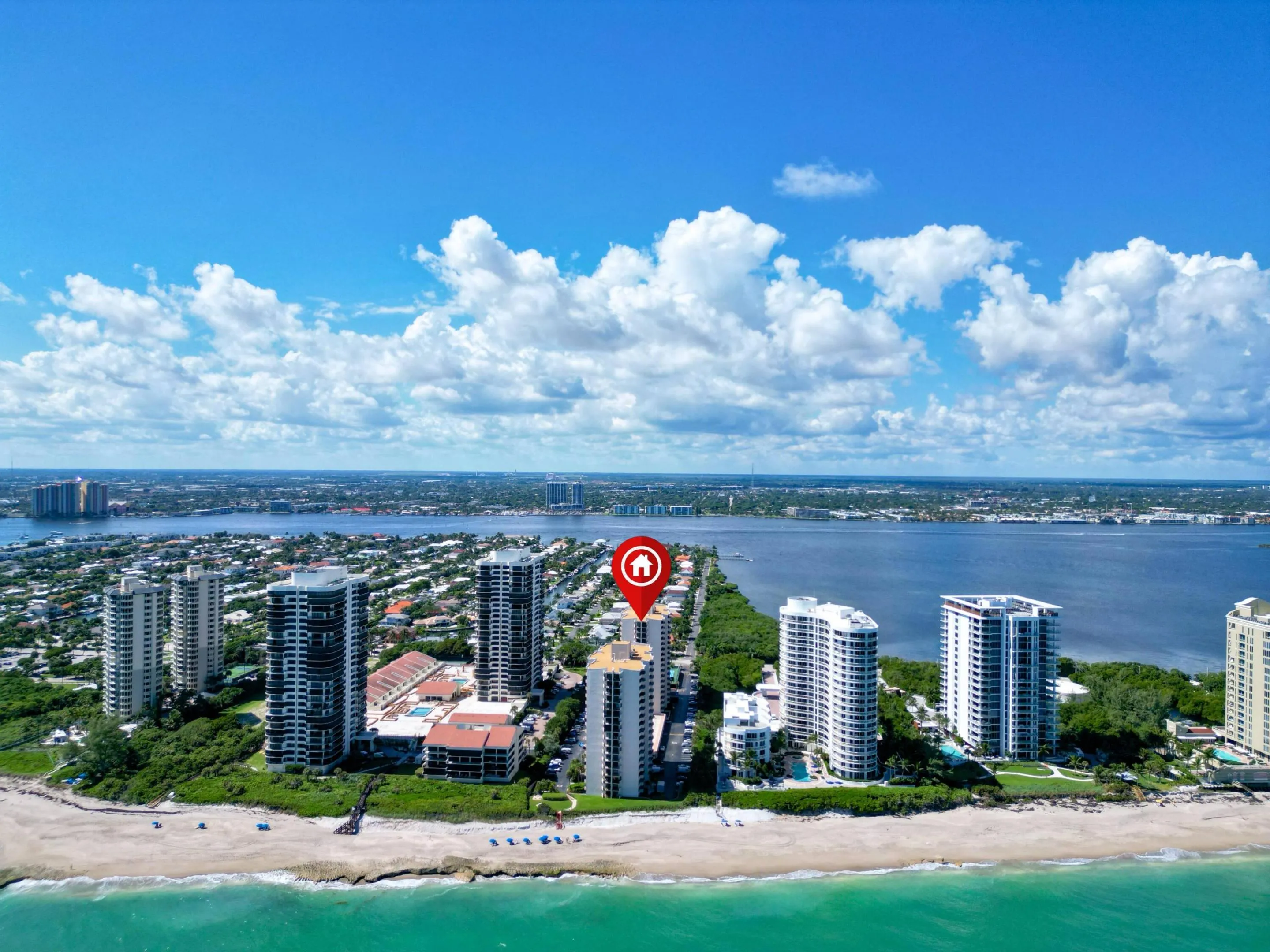 Panoramic to West