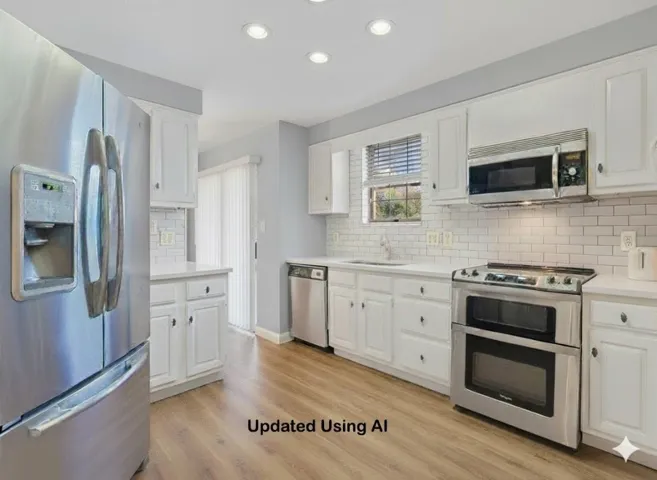 Virtually Updated Kitchen using AI