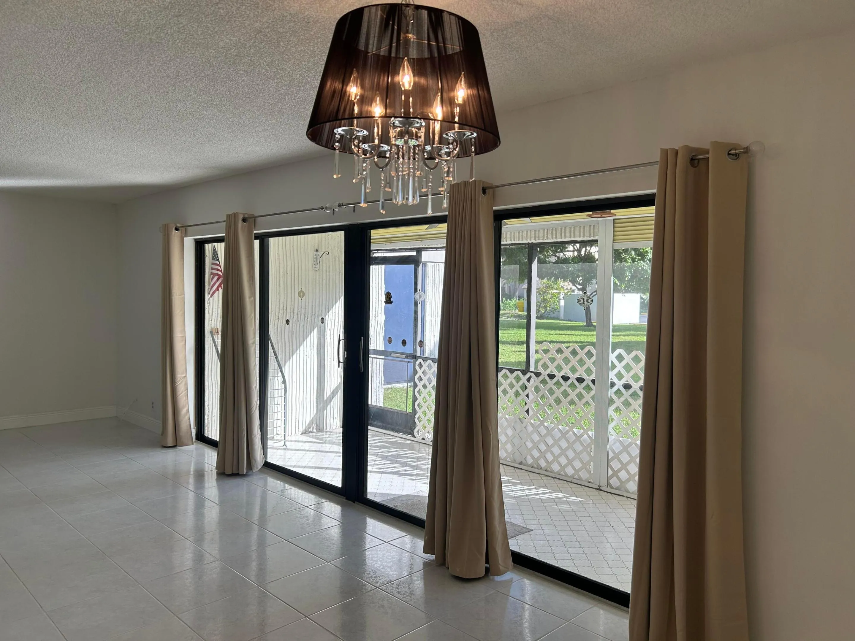 View from Dining Area