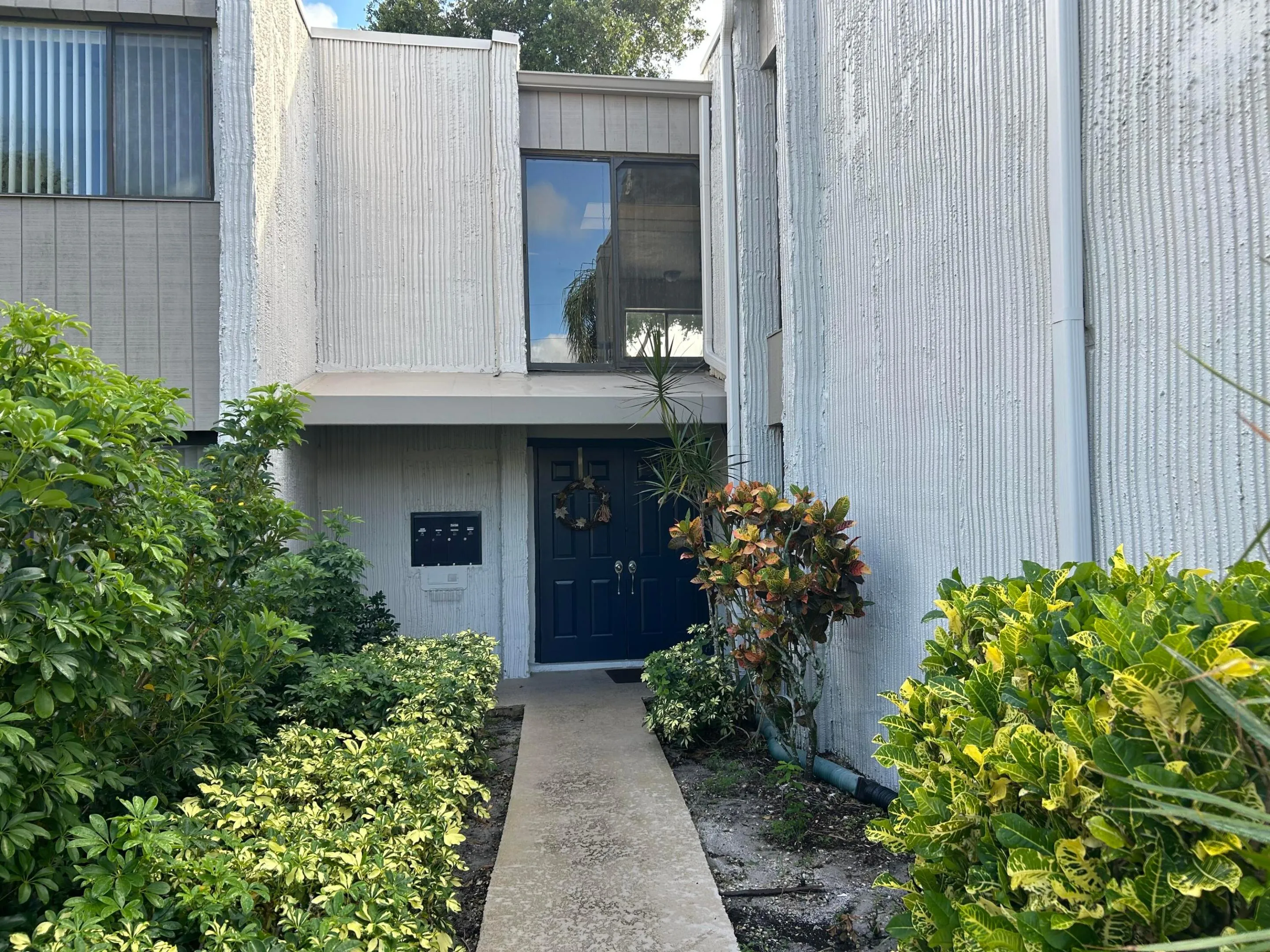 Entry Path to 4 Unit Building