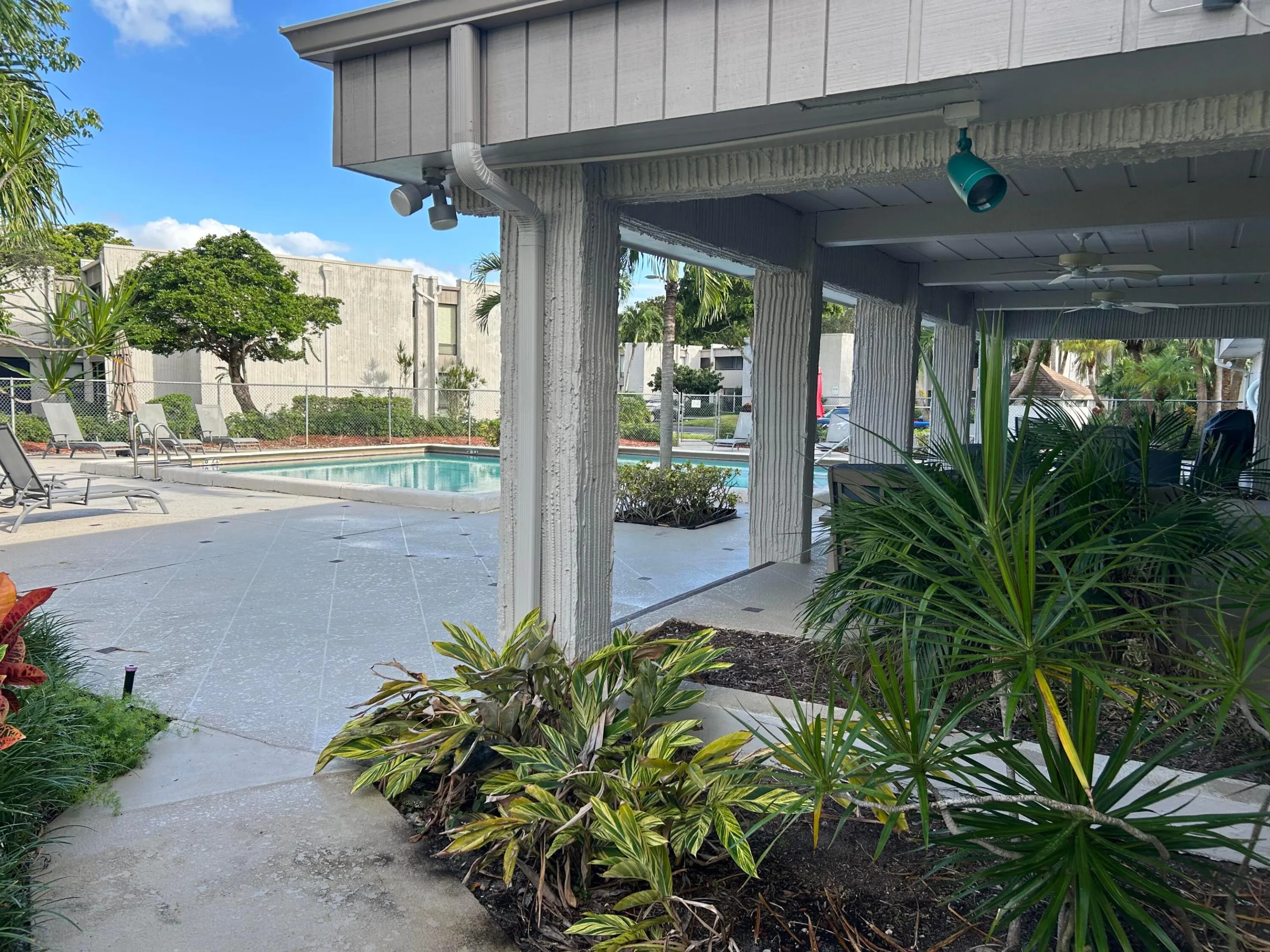 Lushly Landscaped & Has BBQ Grill