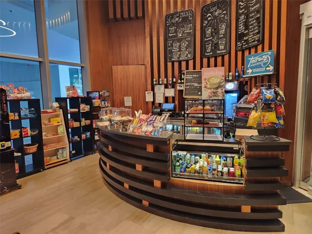 Building Lobby Cafe