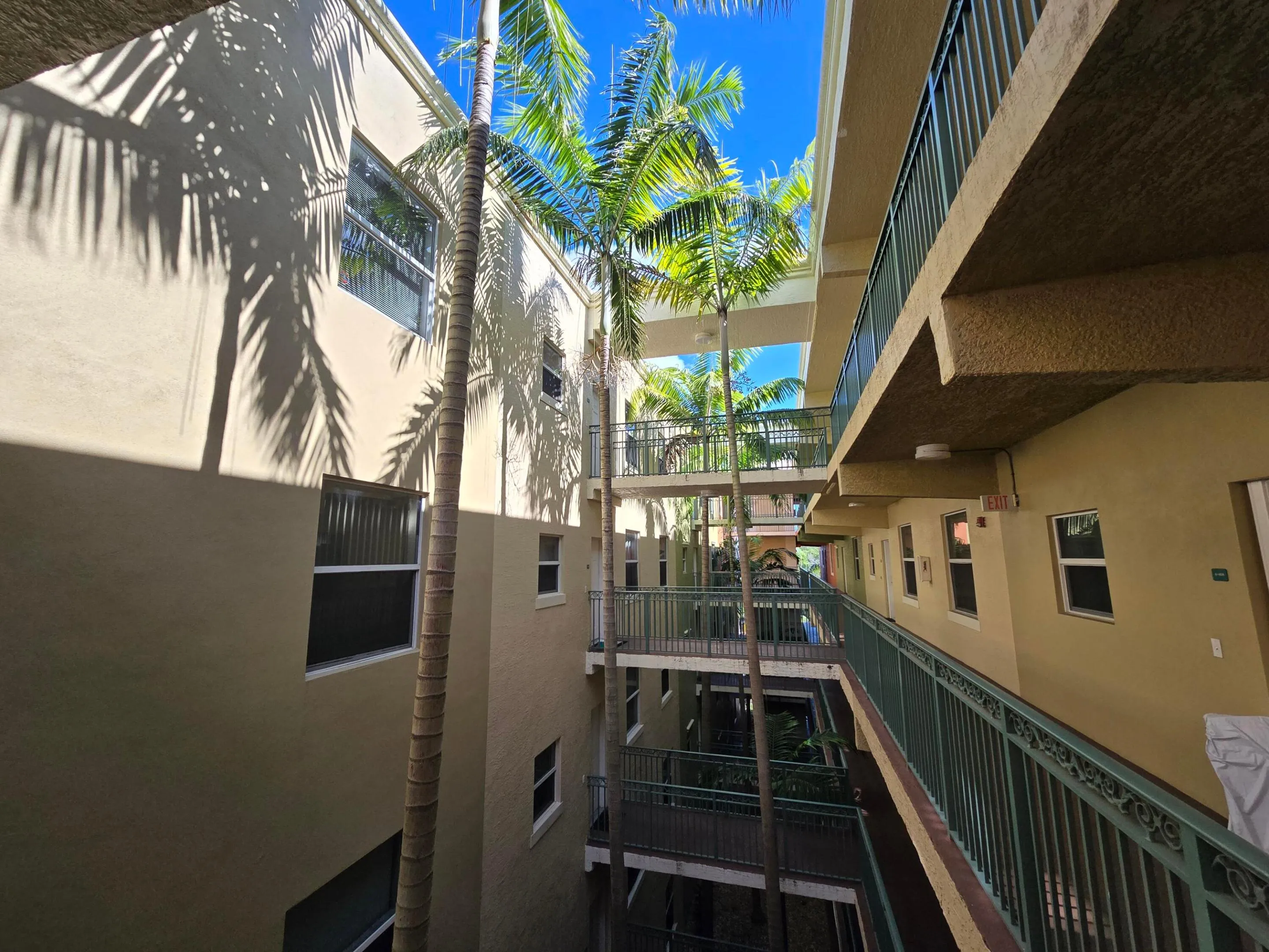 Courtyard view