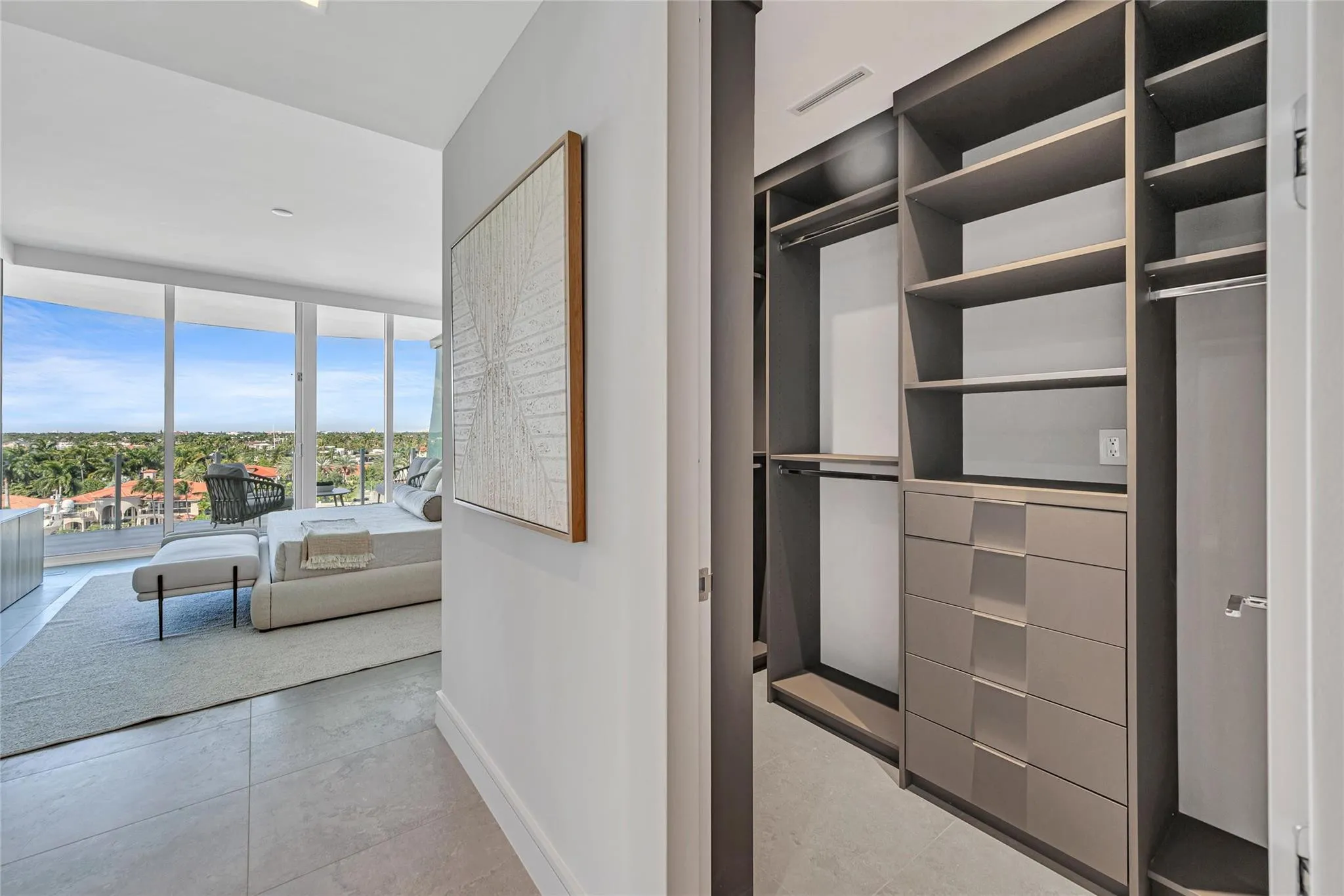 Primary closets