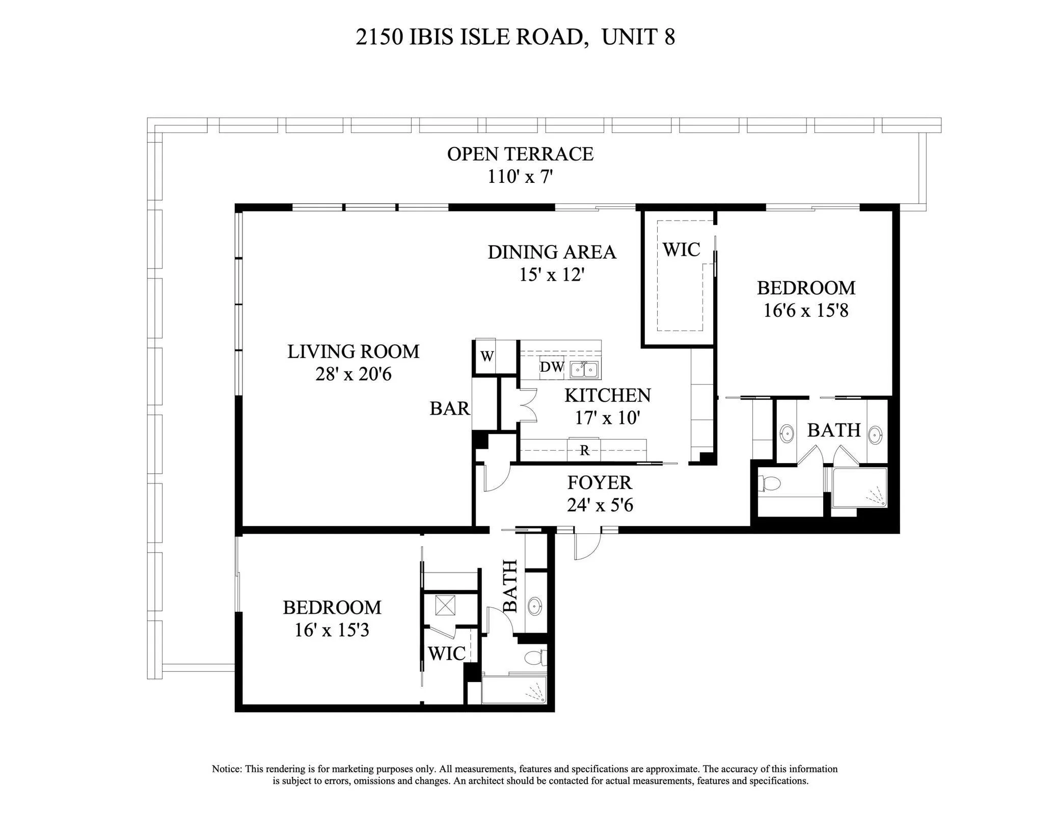 Tower Vallandry #8 Floor Plan