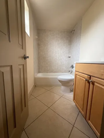 bathroom tub view