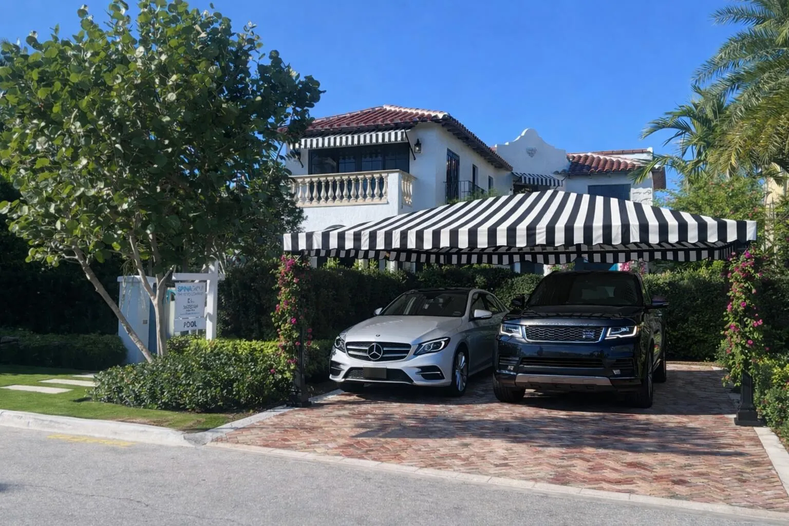 Virtual Staged Covered Parking