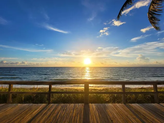 Lantana Beach sunrise