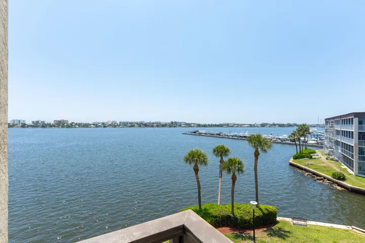 View from end of front balcony