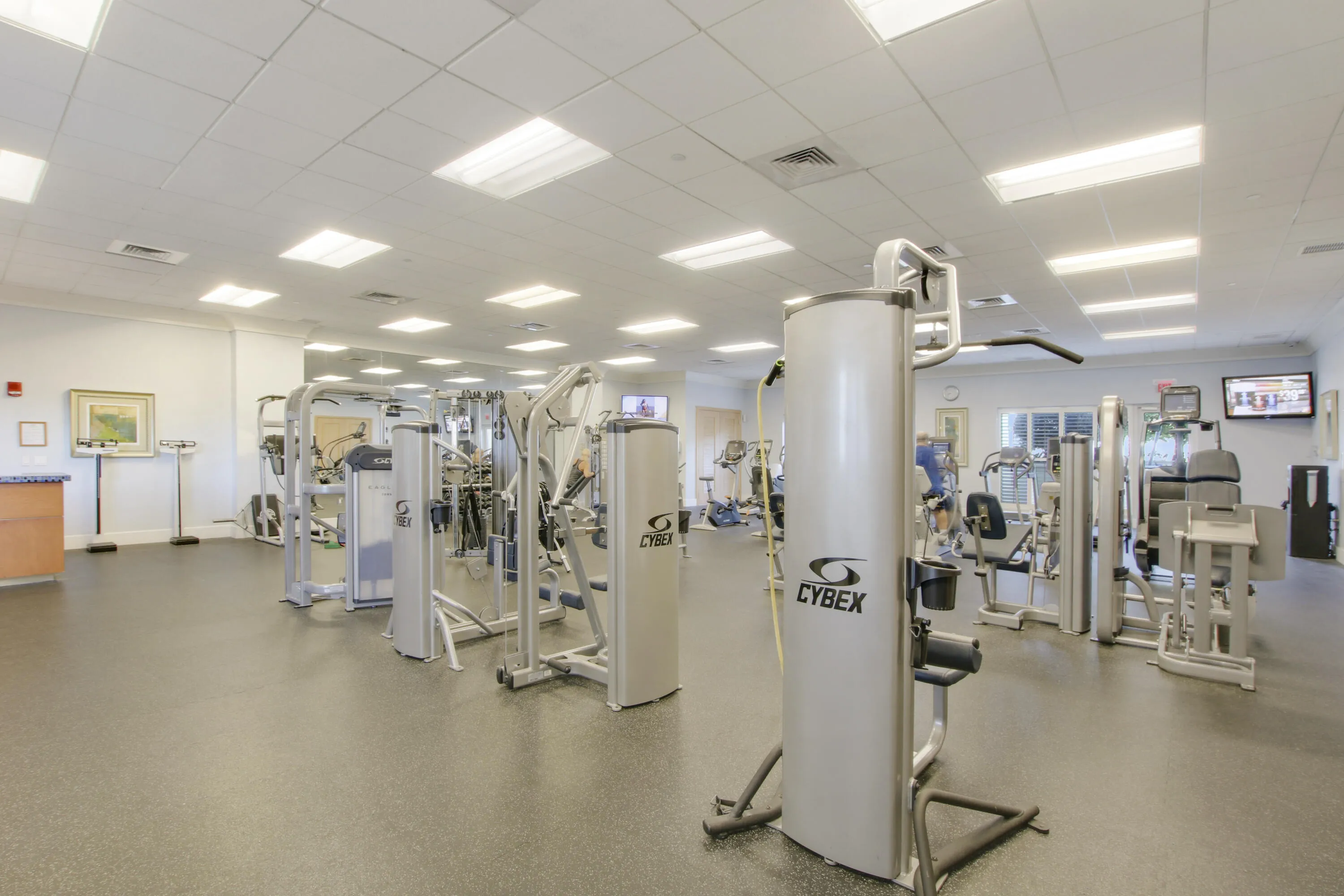 Amazing Fitness room. with a Sauna and Steam room. Drop the gym membership and enjoy working out with your own private fitness coach.
