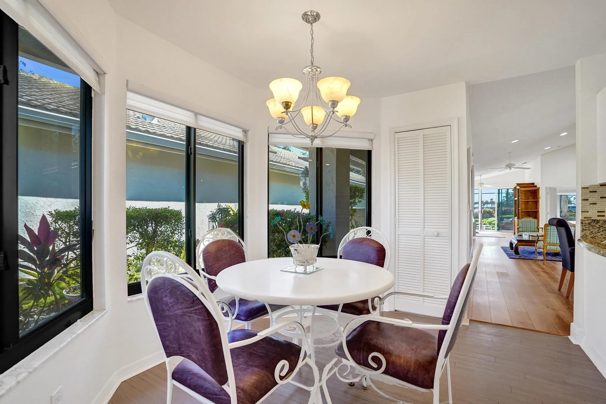 Eat In Kitchen with bay windows