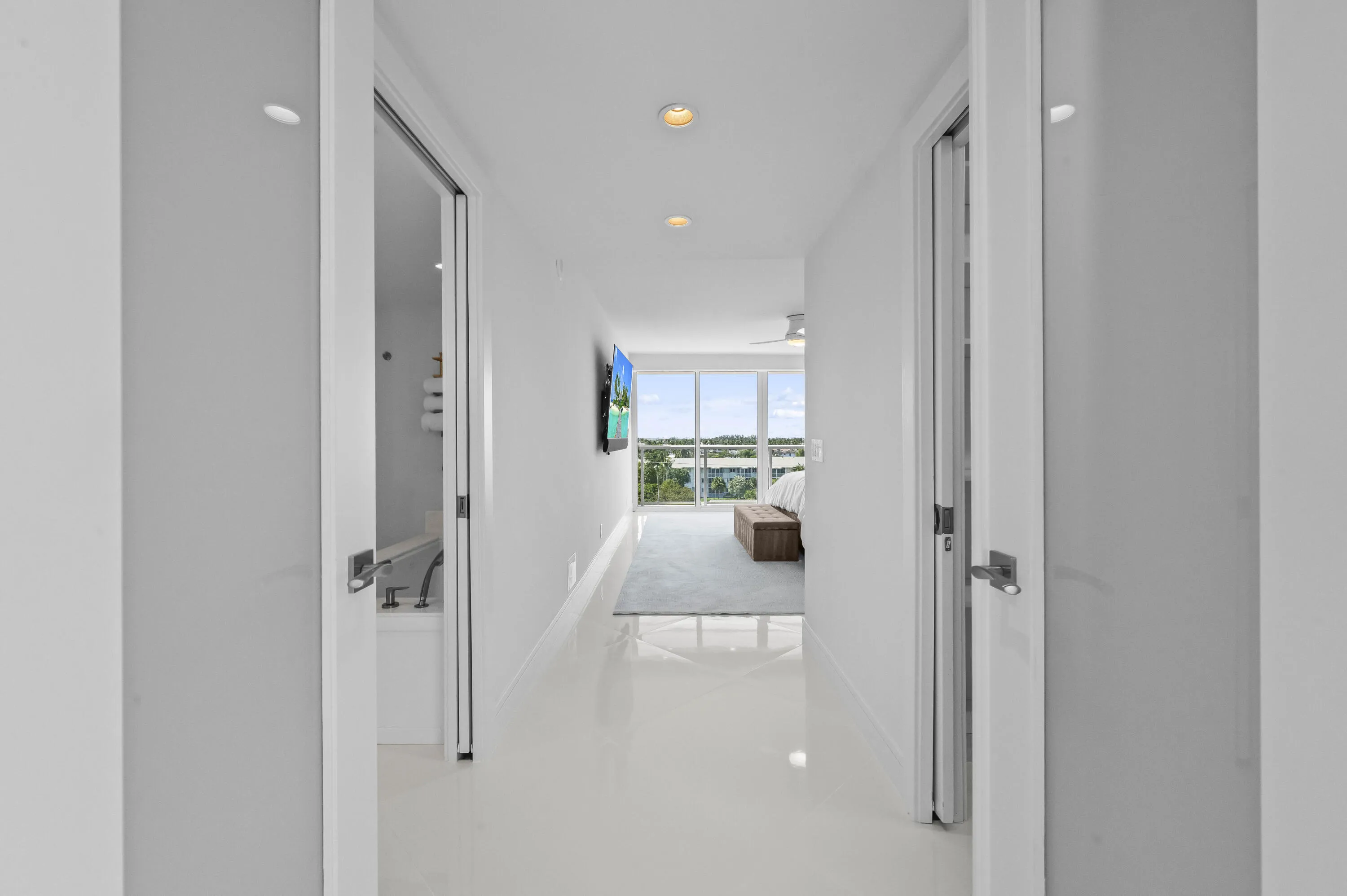 Double Door Entry to Master Suite
