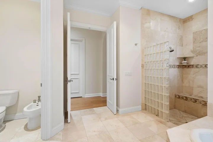 Upstairs master bathroom