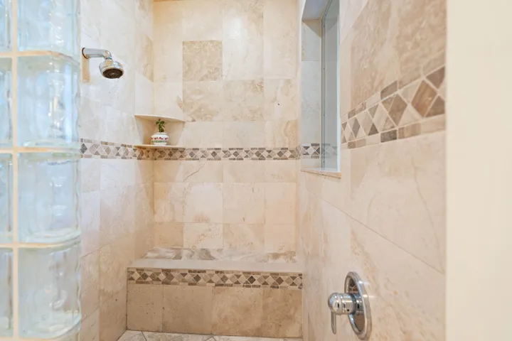 Upstairs master bathroom