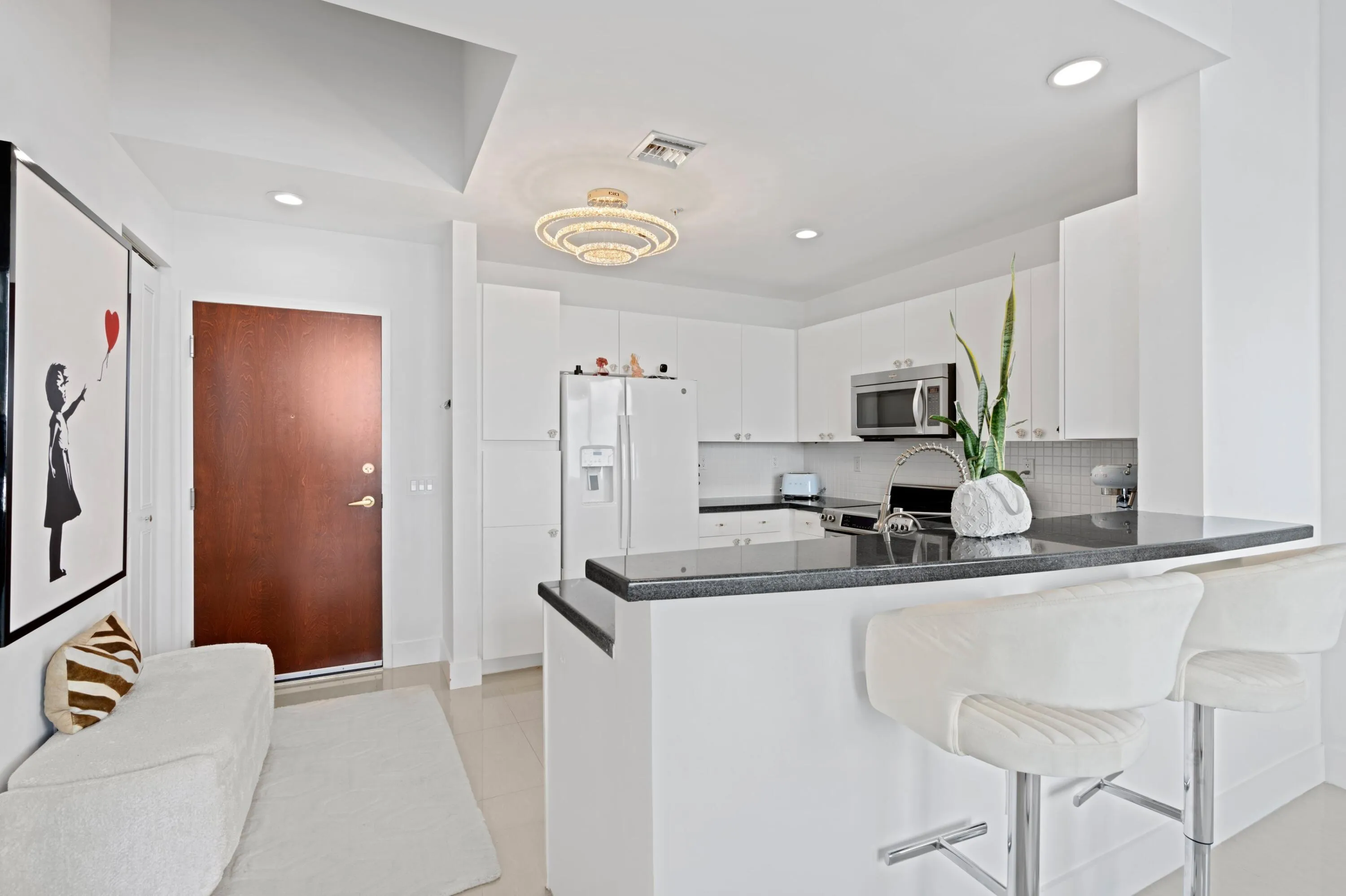 Kitchen and Entry