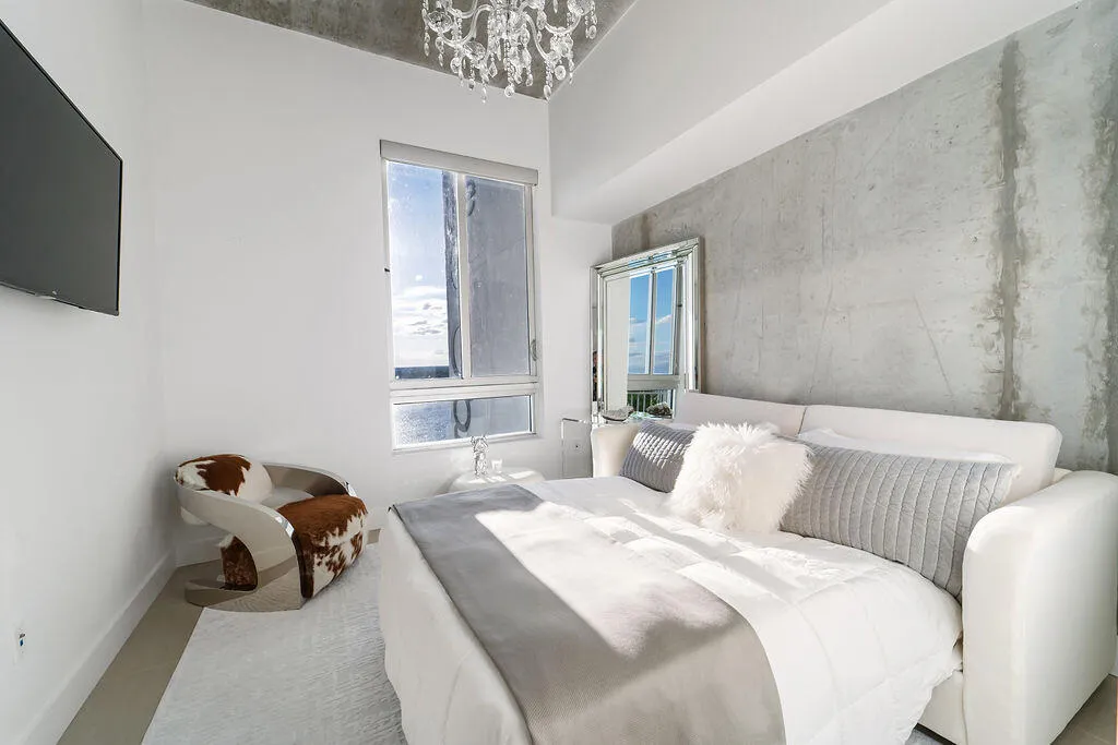 Convertible Sofa in Guest Room