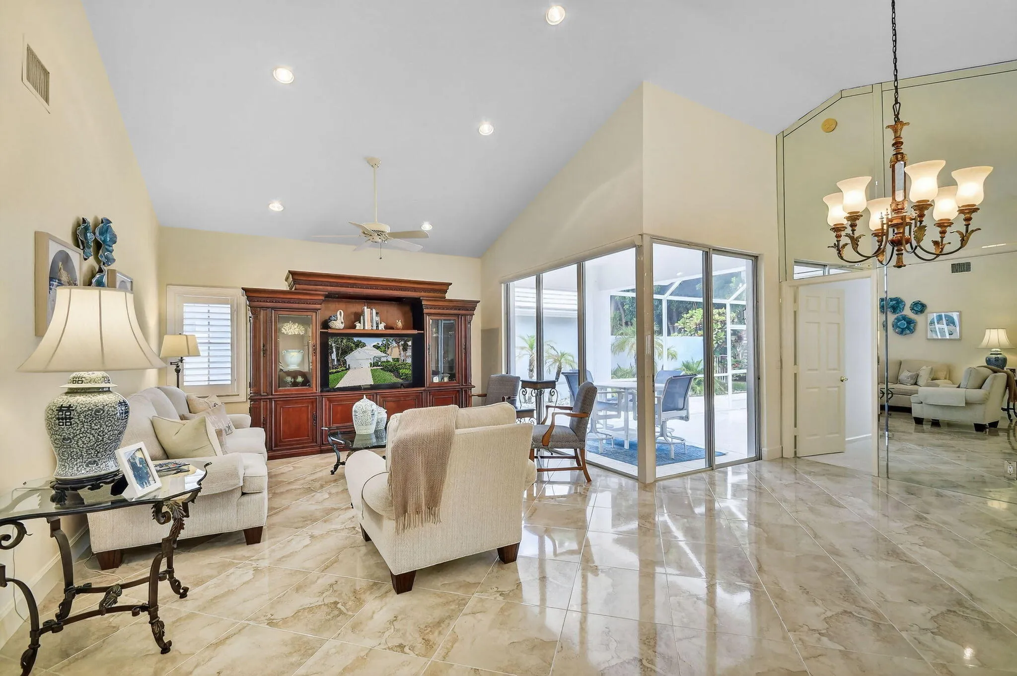 Living Room from front Door