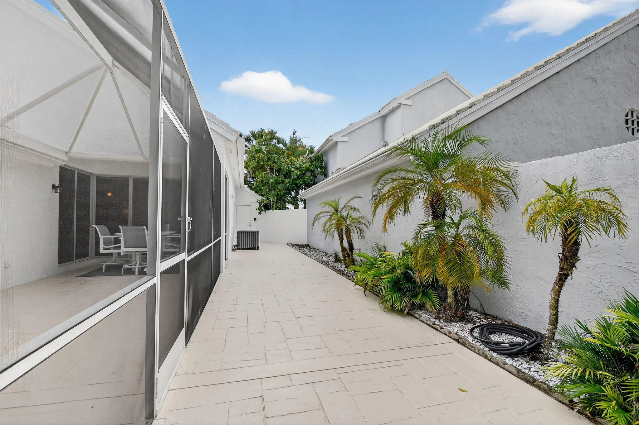 side patio