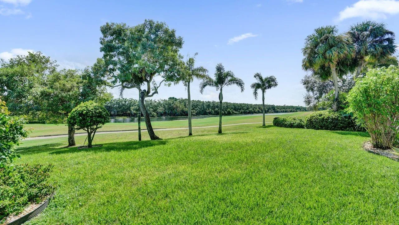 The most incredible golf and lake views wrap around the entire home.