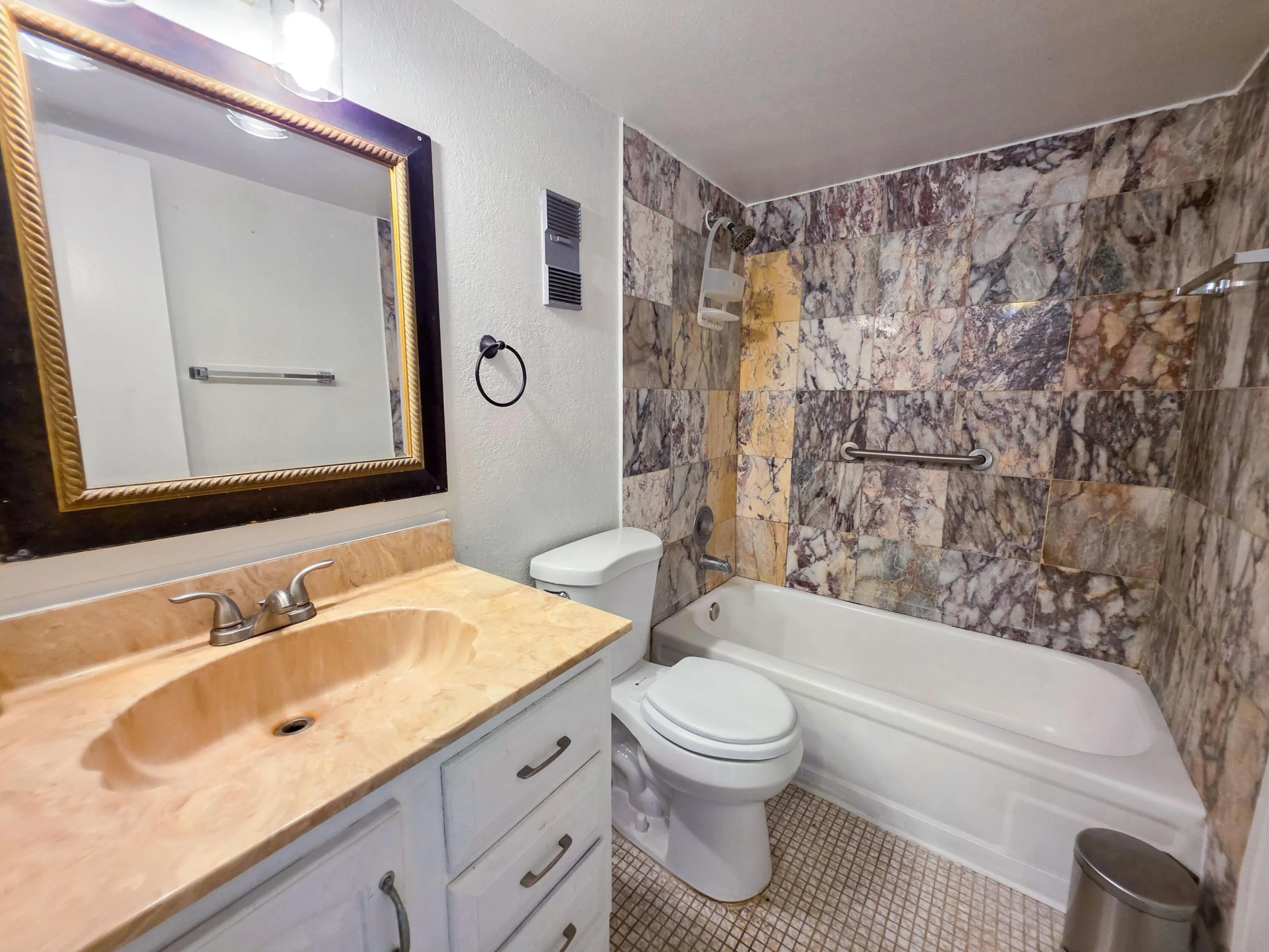 Secondary bathroom