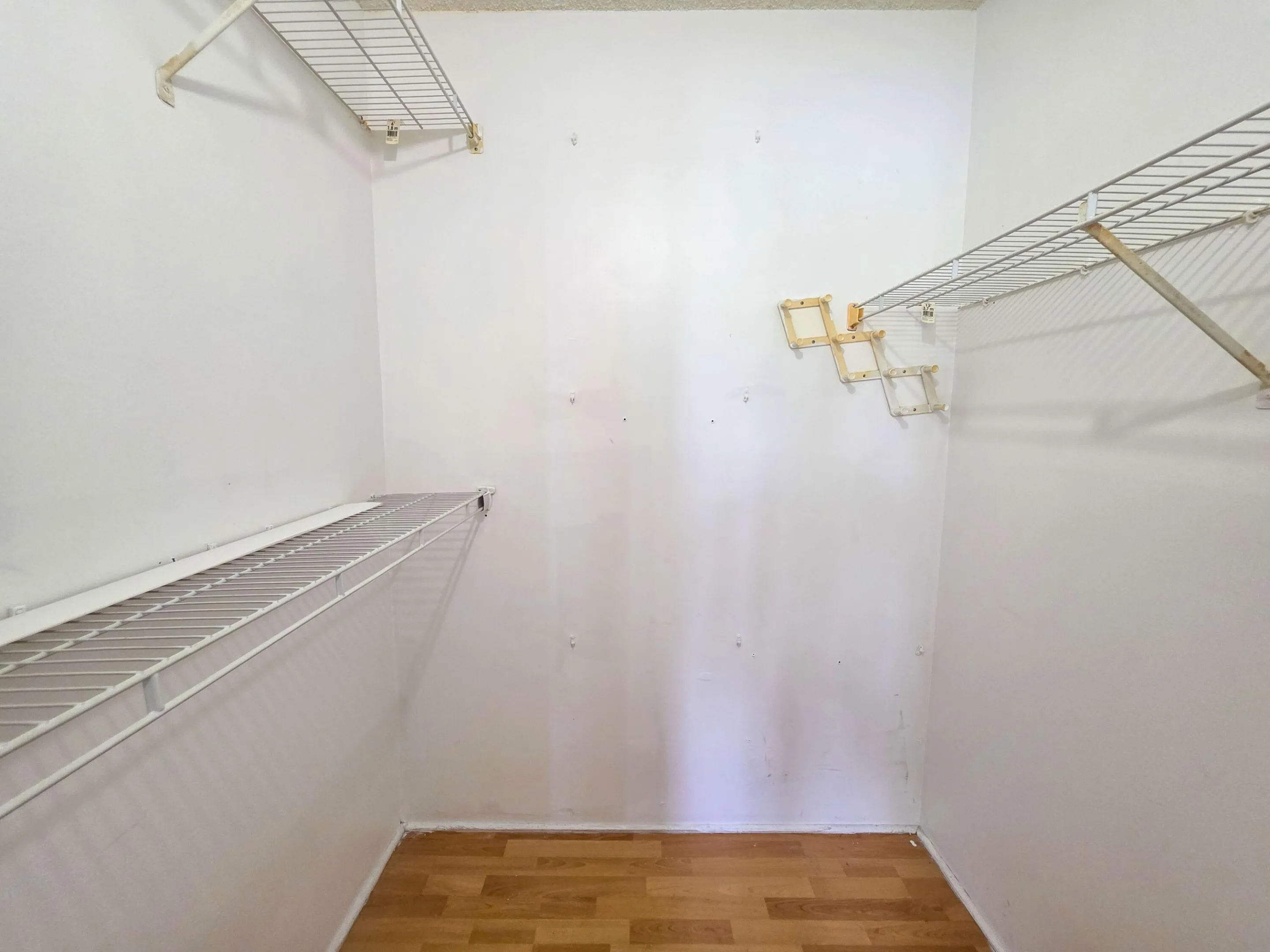 Primary closet