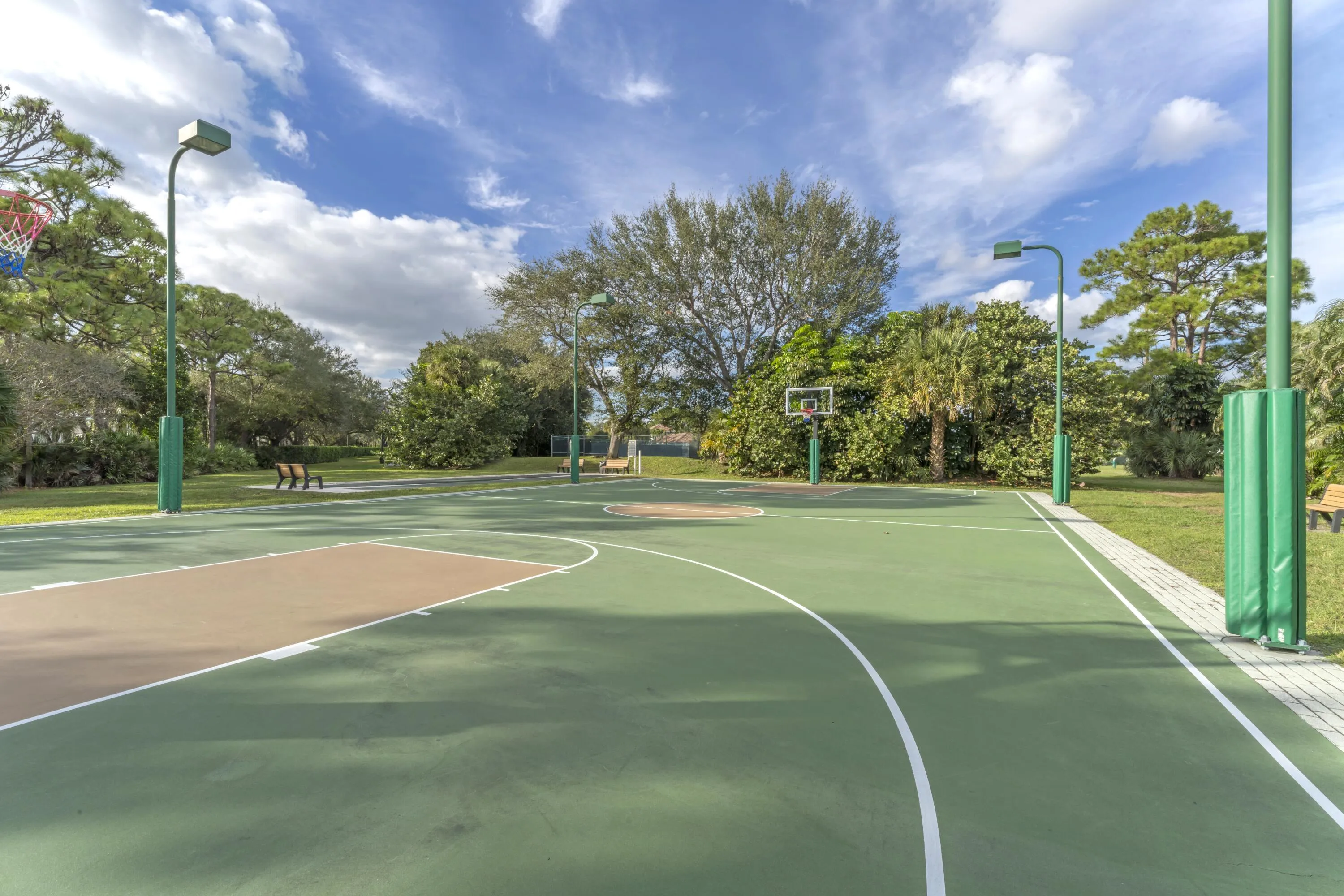 Basketball courts