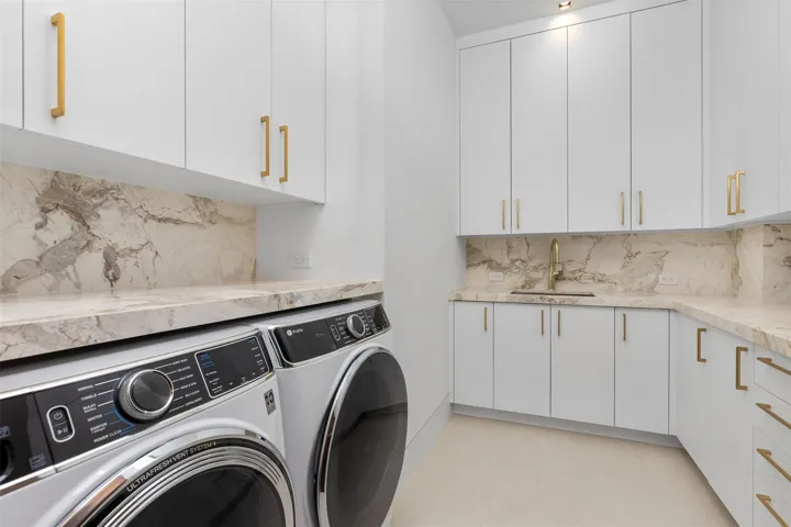 Second floor laundry