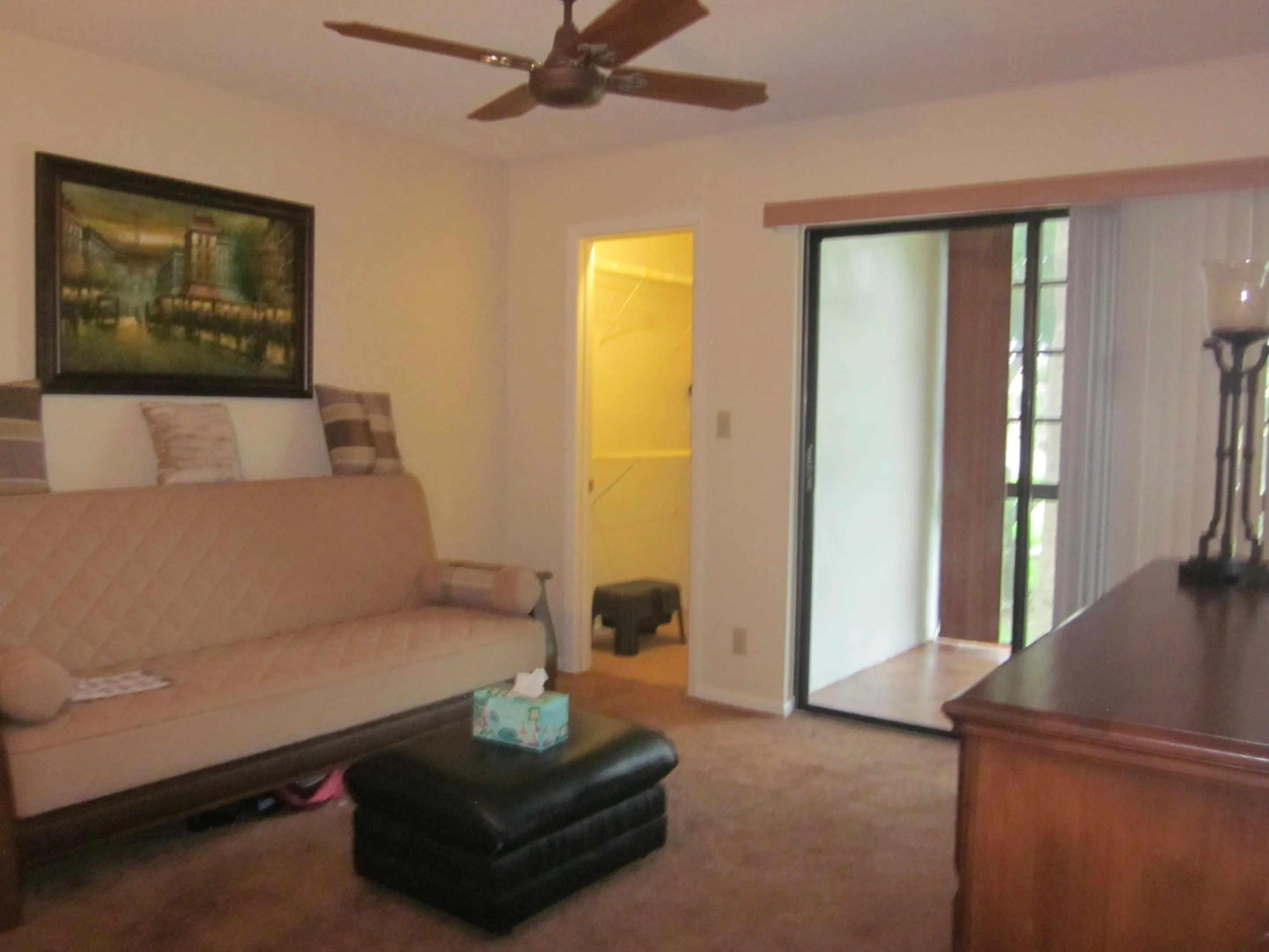 LARGE WALK-IN CLOSET