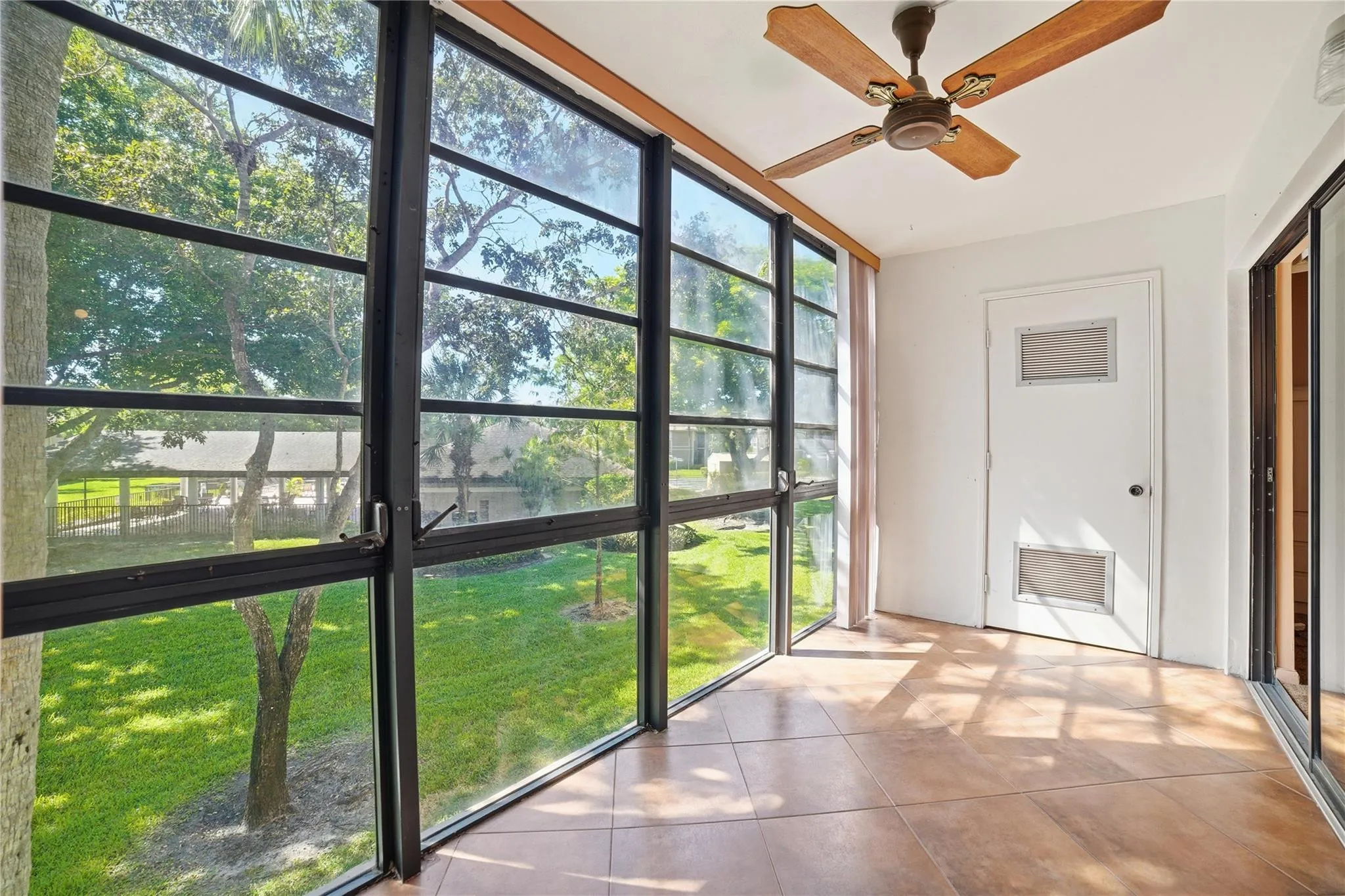 BACK PATIO WITH WINDOWS