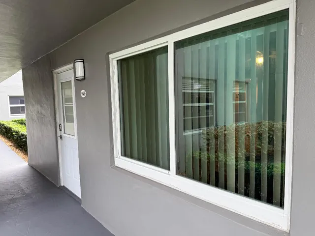 front enterance