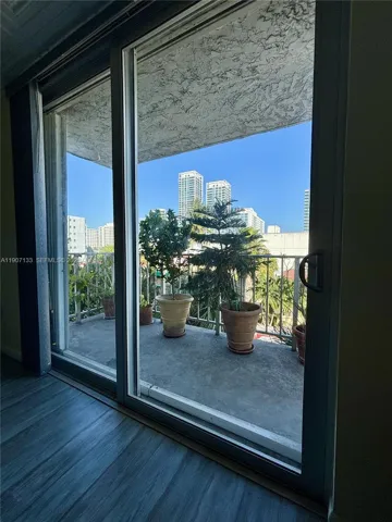 balcony view from inside