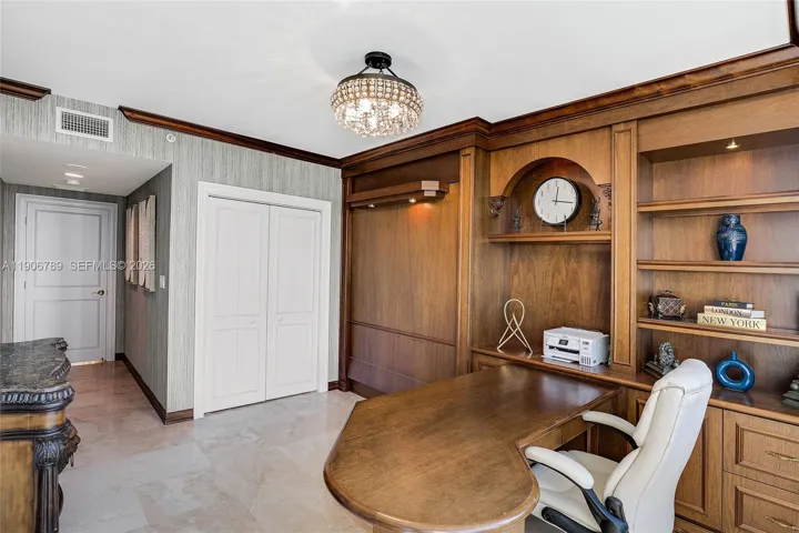 Office features a custom Murphy bed — perfect for guests or flexible use