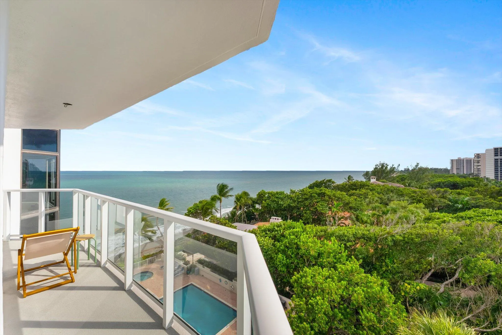 SouthEast Exposure - The best you can get in Highland Beach.