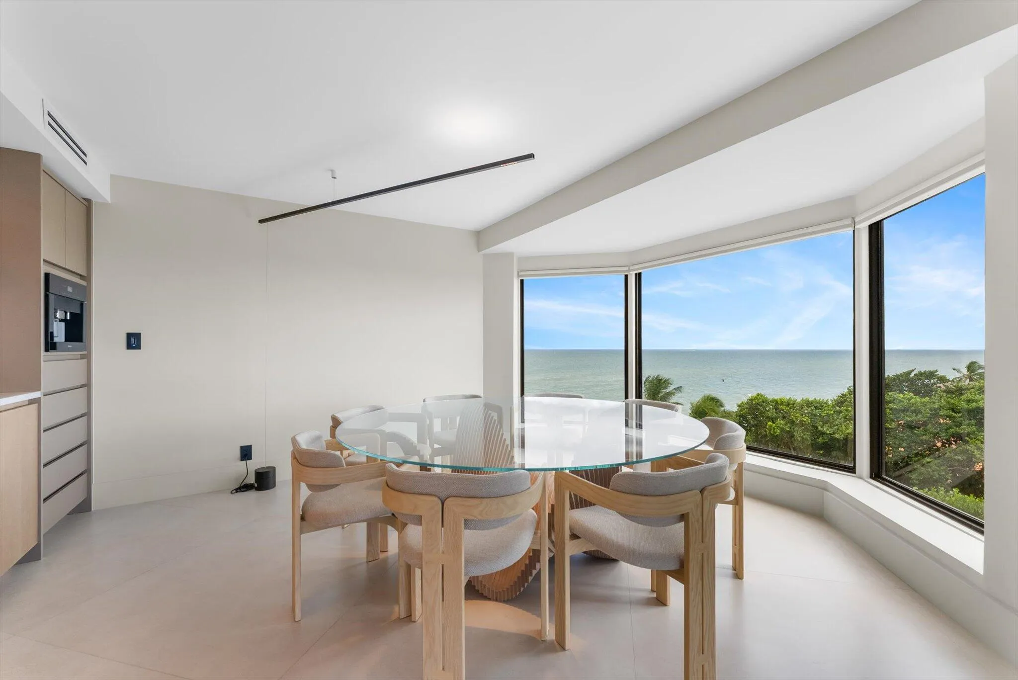Formal Dining with Panoramic Ocean and Coastal Views...