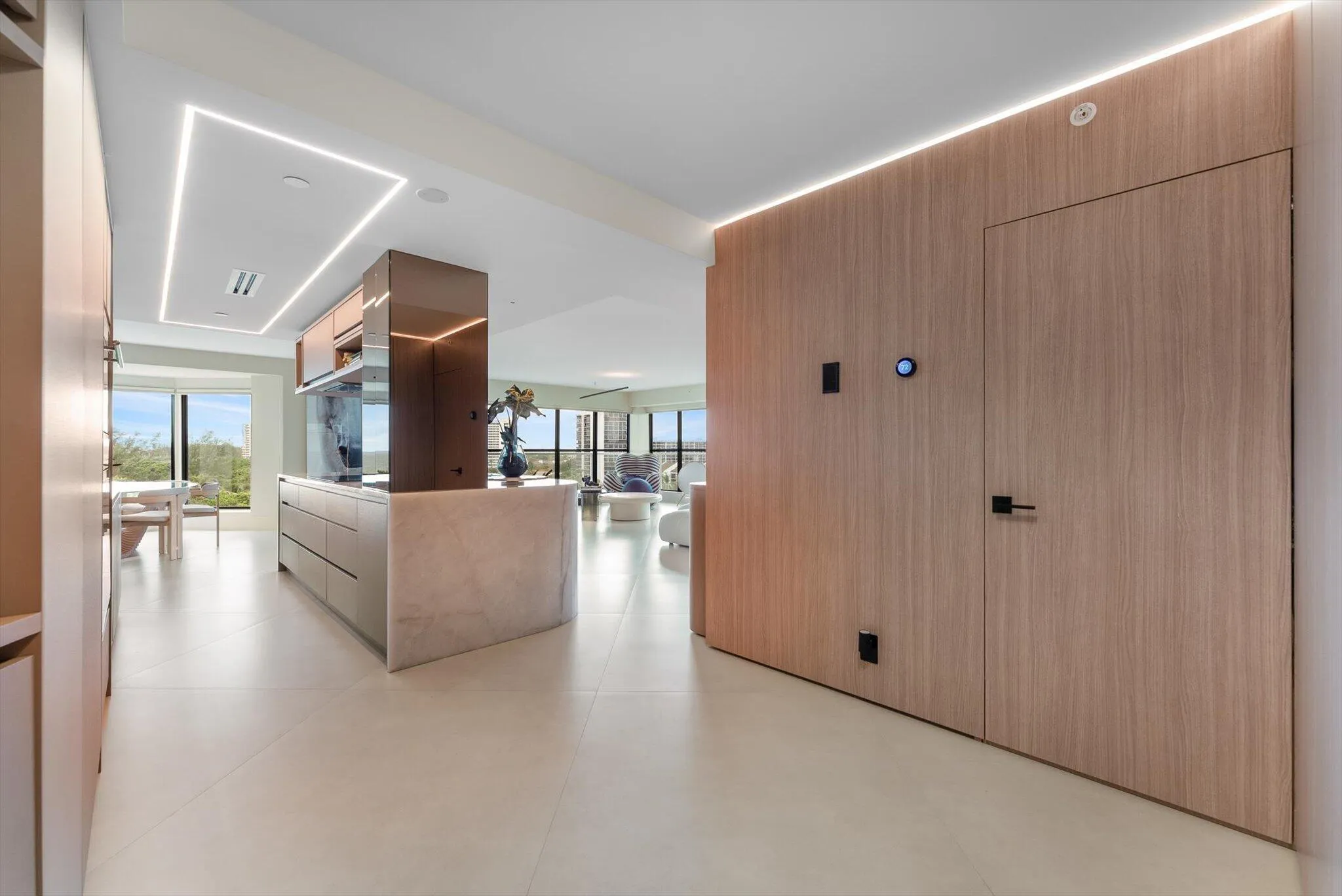 Seamless Entry Design...