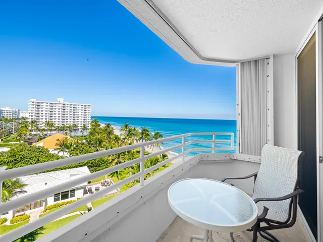 View from primary suite balcony