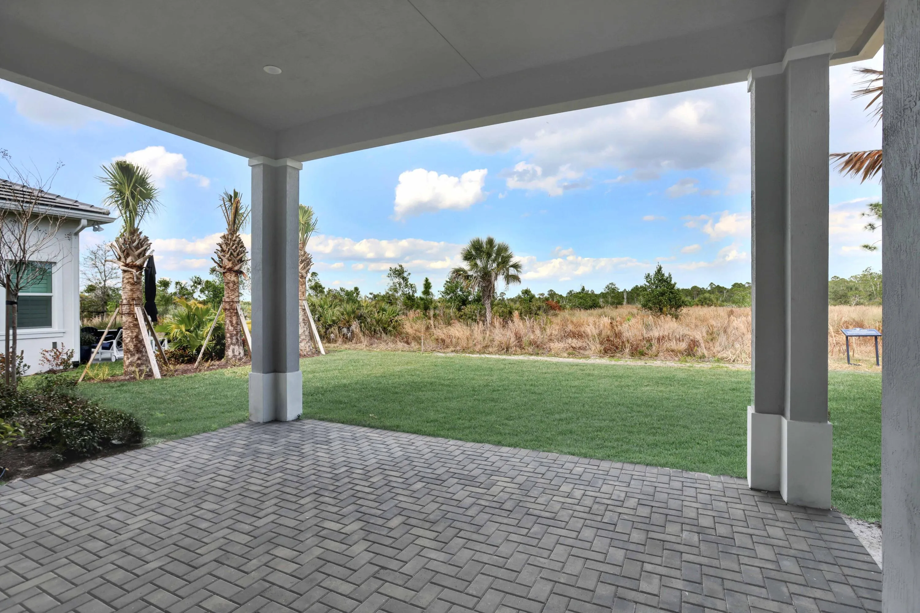 Expanded Covered Lanai overlooking Conservation