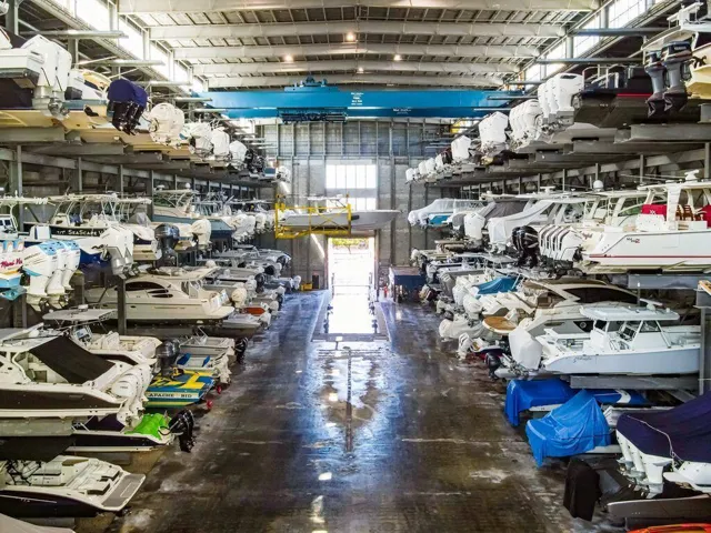 Port Marina inside storage
