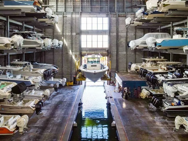 Port Marina racking system 1