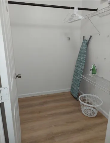 Master bedroom walk-in closet.