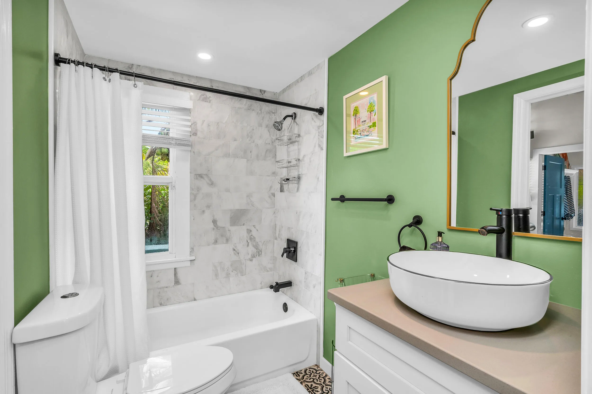 Downstairs Full bath