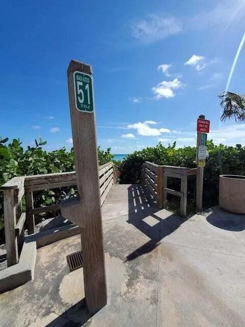 Beach access