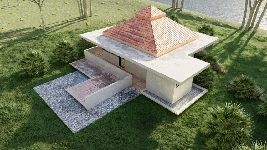 Las Molas Above View Casita Render