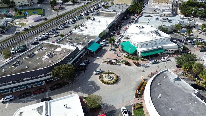 Aerial view of Downtown Stuart