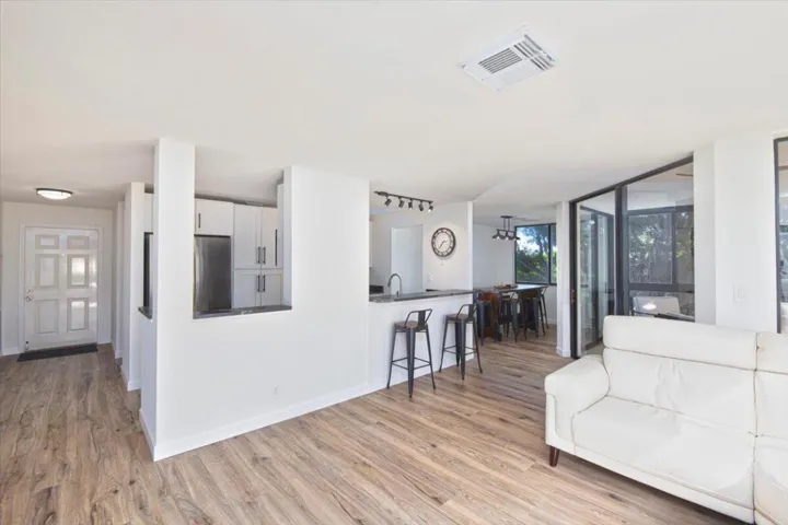 Foyer into Living area