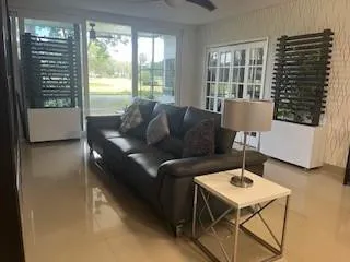 Living Room from Primary Bedroom door