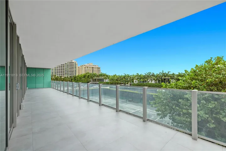 West balcony