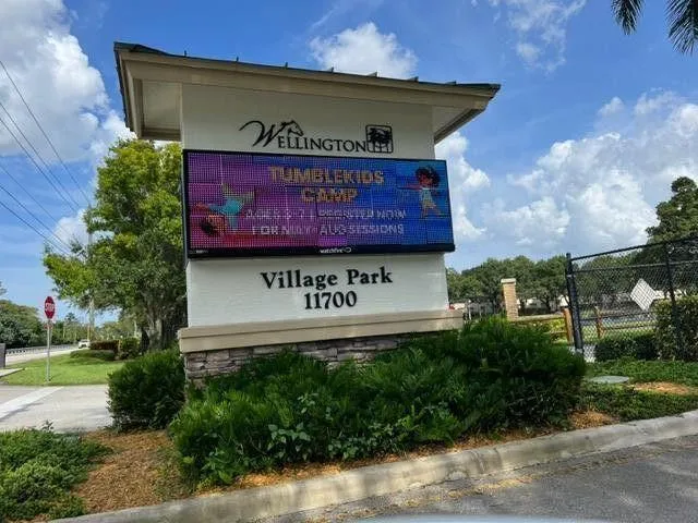 Multiple Wellington Village parks for recreation