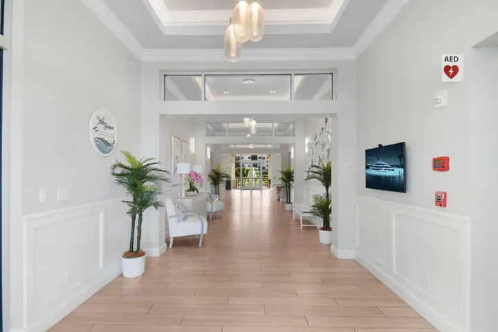 Clubhouse Hallway